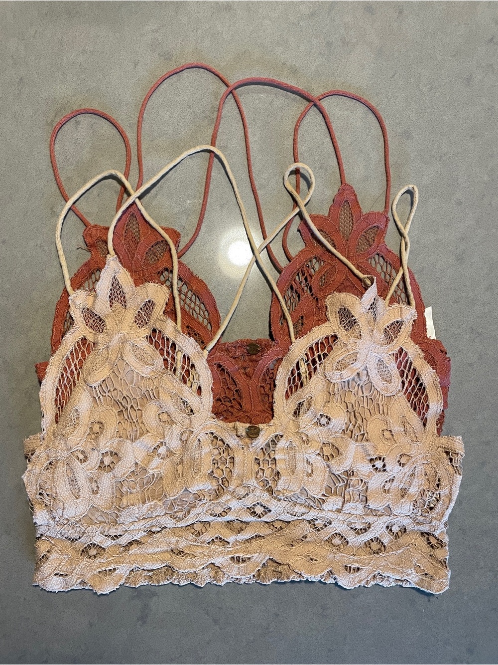 Lot of 2 - Free People One Adella Bralettes